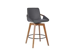 Armen Living Baylor Swivel Bar Stool