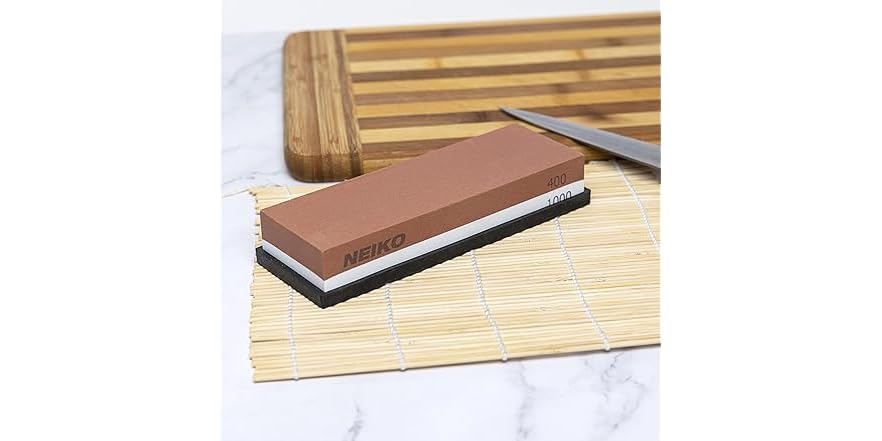 NEIKO 54004A Whetstone – Precision Knife Sharpening Stone - Image 4