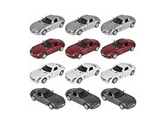 5" Die-Cast Pull Back Mercedes-Benz SLS AMG 12 Pack
