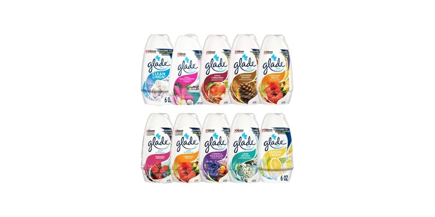 Glade 10 Pack: Glade Solid Air Freshener Deodorizer