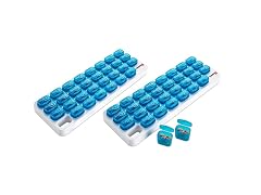 TheraRx 31 Day Monthly Pill Organizer 2 Pack