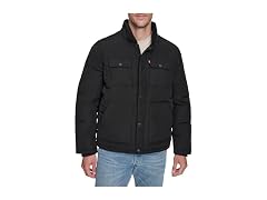 Levi's Men Woodsman Sherpa Collar Puffer Jacket