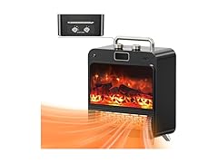 Feculs 3-IN-1 Electric Fireplace Heater