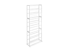 Whitmor 10 Tier Shoe Tower - 30 Pair White