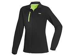 Fila Softshell Jacket - Black/Green