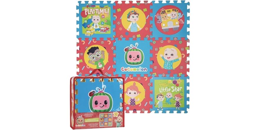 Cocomelon Puzzle Playmat