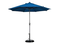 9' Rd. Crank Open Auto Tilt Market Umbrella