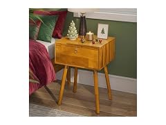 Bme Alden Nightstand 1-Drawer Caramel