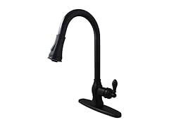 Pull Down Kitchen Faucet With Deck Plate