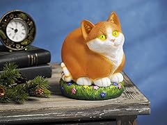 Glow Anywhere LED Cat Statue - Brown