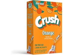 6CT Crush Orange Singles to Go Sugar Free Drink Mix