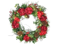 30" Vienna Waltz Wreath w/ 50 LEDs