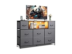 WLIVE BC1978725090009 8 drawe dresser tv stand