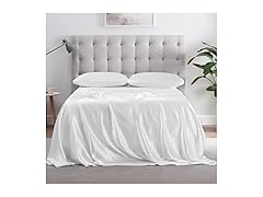 Serta King SatinLuxury 4pc Sheet Set