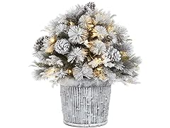 22" Snowy Chiwaw Basin 50 Warm LED