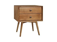 Walker Edison Mid Century Modern Wood Nightstand