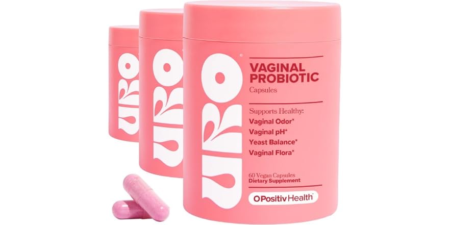Prouro URO Vaginal Probiotics for Women, 3 Pack