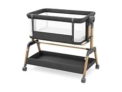 Bolmen Black Rocking Bassinet Bedside Sleeper