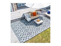 wikiwiki Outdoor Rug, 6x9ft