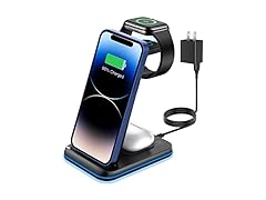 ZUBARR 3 in 1 Foldable Wireless Charger