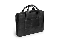 Londo Genuine Leather Organizer Satchel