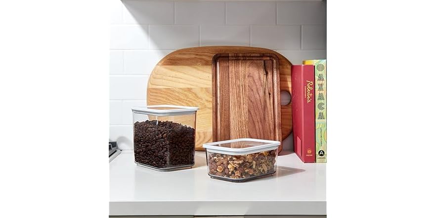 Rosanna Pansino x iDesign Recycled Plastic Kitchen Storage Bins, In