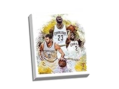 Cleveland Cavaliers Big Three 22x26 Canvas