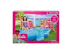 Barbie Glam Pool and Slide with Chairs