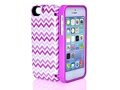 iPhone 5/5s Case with Hinged Back - Chevron