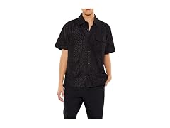 Forever 21 Men (M) Geo Dual-pocket Shirt