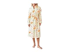 Yellow Fruit Bathrobe Womens