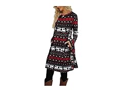 Kikibell Long Sleeve Knit Dress