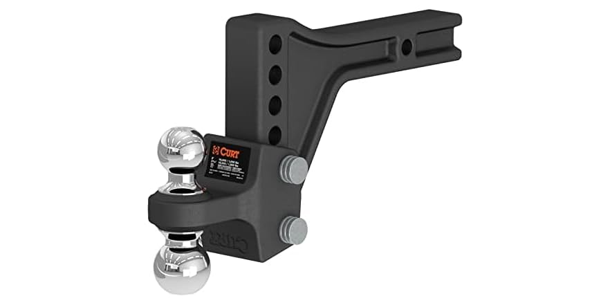 CURT 45935 Adjustable Trailer Hitch Ball Mount