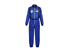 Haorugut Astronaut Costume Adult Space Jumpsuit