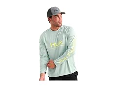 HUK Mens Pursuit Vented Long Sleeve 30 UPF Fishing Shirt