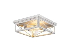 Kondras Antique White Hallway Light