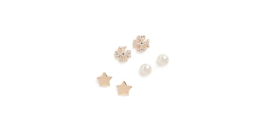 Tory Burch Women's Kira Stud Earrings Gift Set