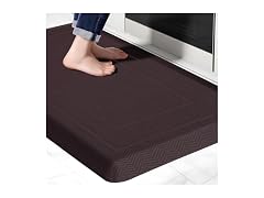 UKISS Brown 20" X 32" Cushioned Comfort Mat