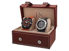 Joshua & Sons Swiss Quartz Digital/Analog Strap Watch Set