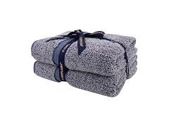 Everplush Youth Style 2-PK Luxury Bath Towels