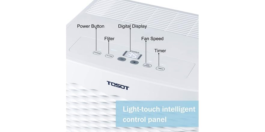 Tosot 30 Pint 1500 Sq. Ft. Dehumidifier