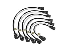 Nekteck 6Pk Flat Plug Extension Cord