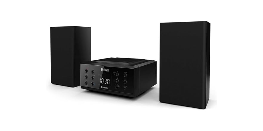 RCA CD Mini Shelf System w/ Bluetooth