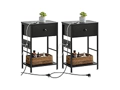 IDEALHOUSE Nightstand Charging Station
