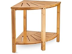 Bamboo Corner Shower Bench