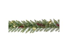 National Tree Company 9 ft. Pre-Lit Dunhill Glittery Gold