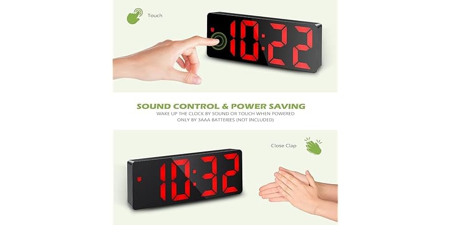 Voice Control Digital Alarm Clock