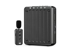 SHIDU 20W Voice Amplifier Wireless Lavalier