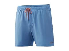 HUK Volley 5.5" Elastic Waist Shorts (Small)