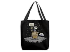 The Beagle has Landed Large Tote Bag